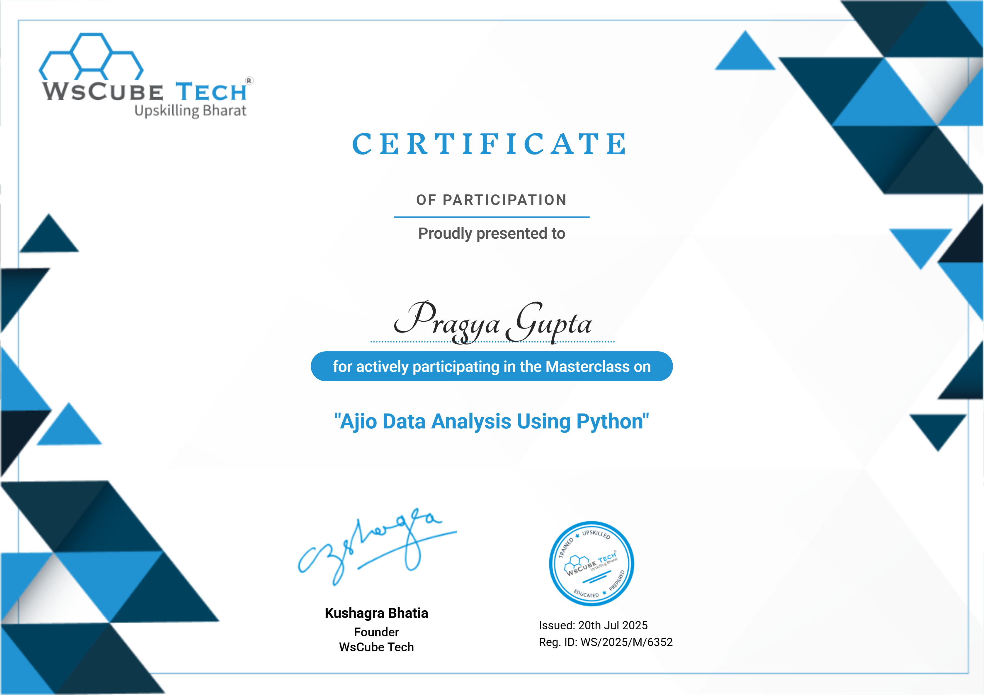 WsCube Tech Masterclass